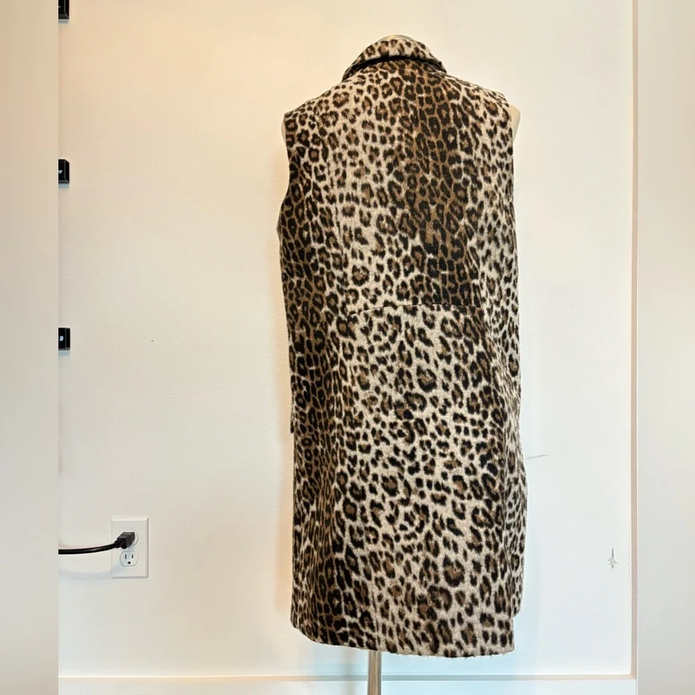 Dolce Cabo Brown and Black Vest Jackets & Coats - Picture 2 of 4